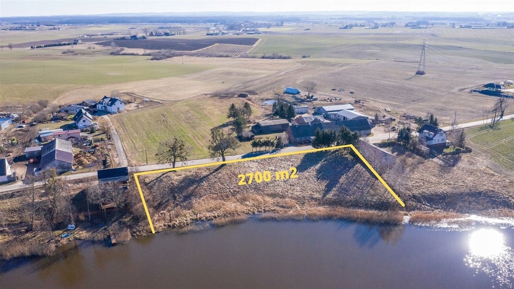 Działka, Kałduny, Iława (gm.), 2700 m²