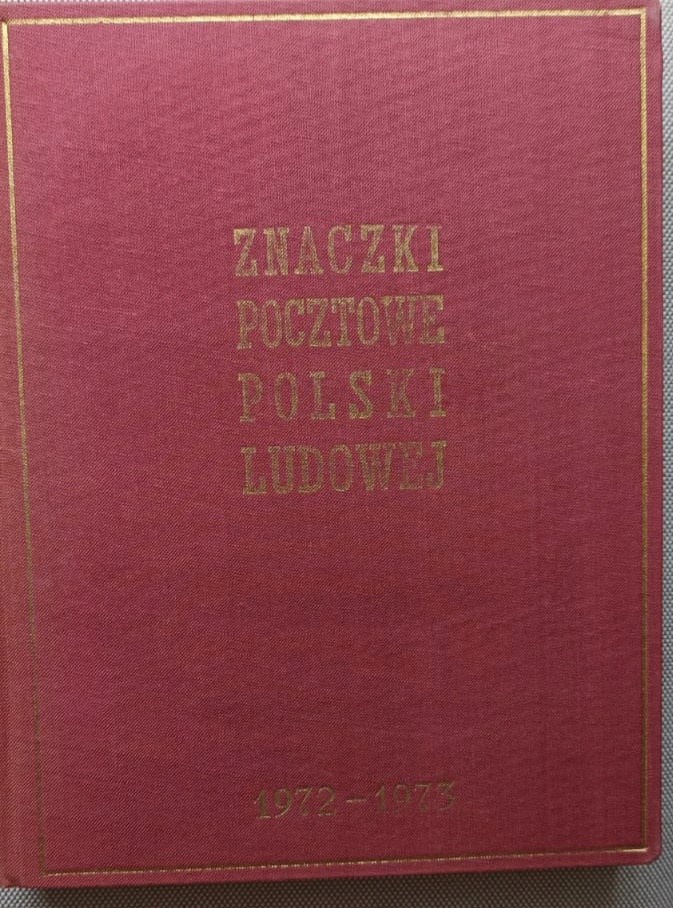 Zbiór, Album, Klaser jubileuszowy 1972-73 tom X + znaczki**