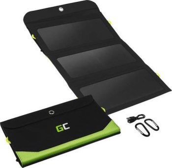 Green Cell SolarCharge 21W + powerbank 10000mAh