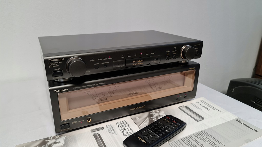 Technics SU-C1000M2+SE-A1000M2 Wzmacniacz Unikat.