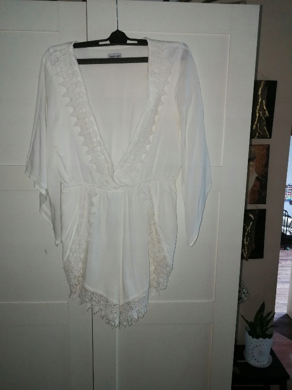 kombinezon boho Asos dekolt lato L 40