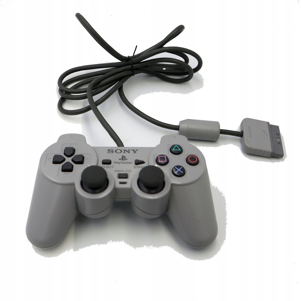 Pad Kontroler DUALSHOCK Oryginalny Szary [ PLAYSTATION 1 PSX ]