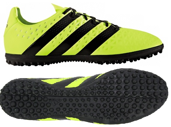 Adidas Ace 16.3 Turf Shoes Men Adult Neon Yellow Boots Cleats S31960 Soccer  10 | eBay