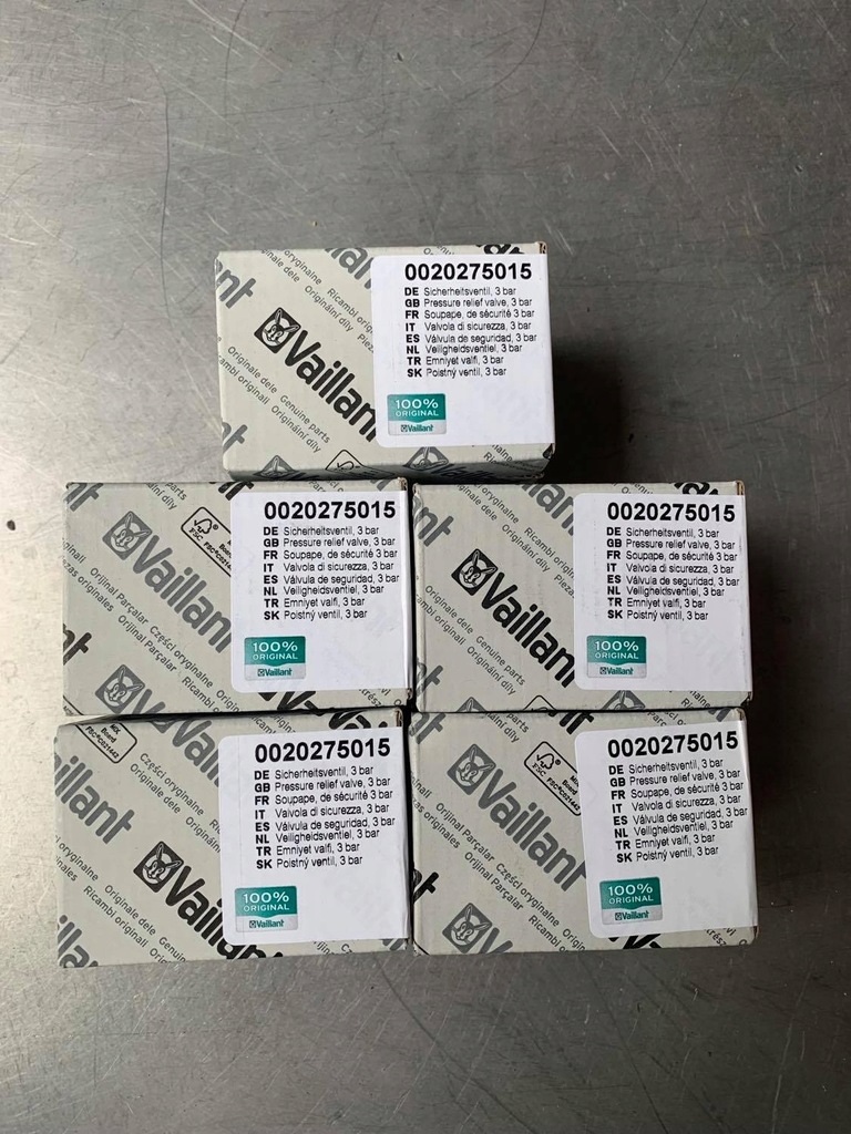 Vaillant 0020275015 3 Bar Pressure Relief Valve GC 10972310264