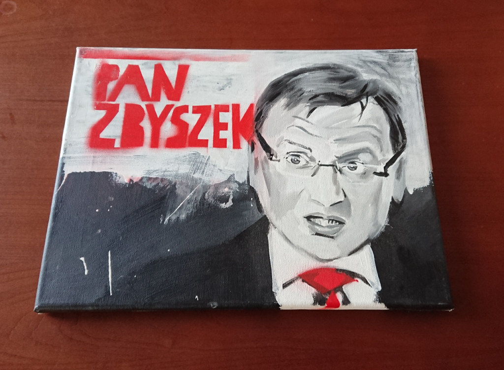 Obraz olejny PAN ZBYSZEK