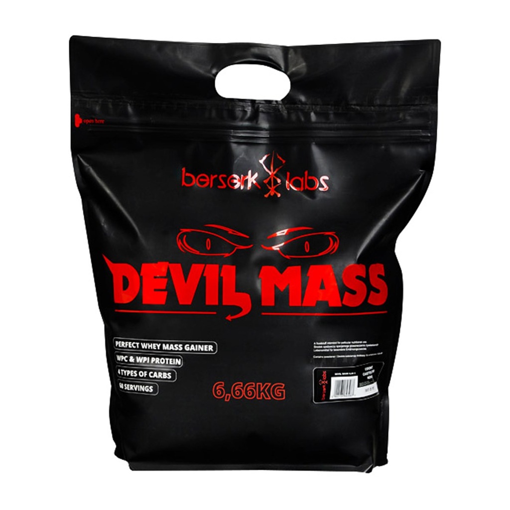 Berserk Labs DEVIL MASS 6660g 6,66kg Mutant Gainer