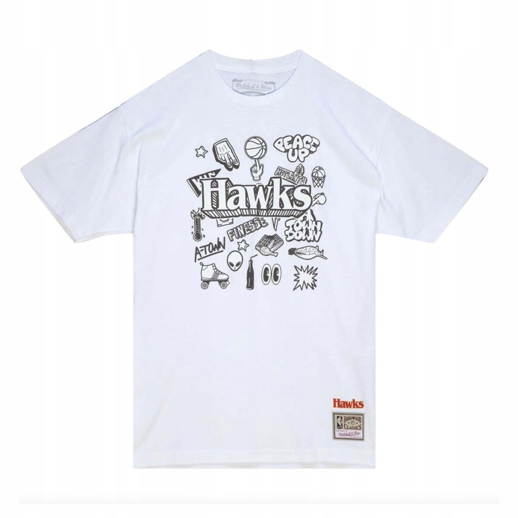 Koszulka Mitchell Ness Doodle SS Atlanta Hawks L