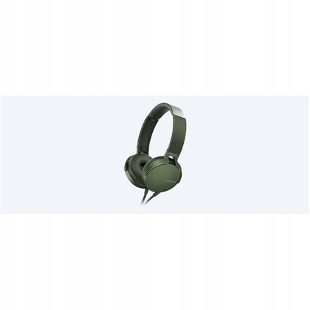 Sony MDRXB550APG Headband/On-Ear, Microphone, Gree