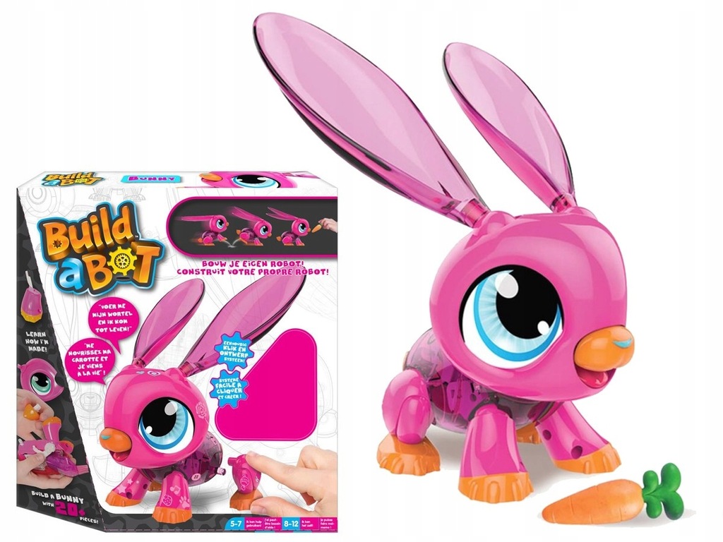 ROBOT KRÓLIK BUILD-A-BOT ZBUDUJ ROBOTA TM Toys 7521568825