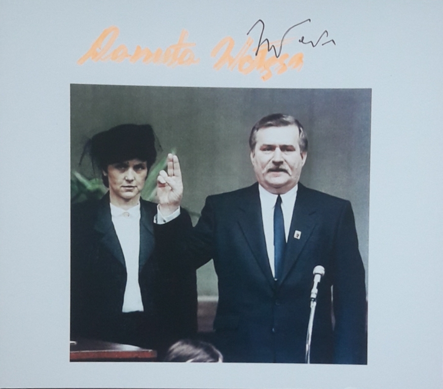 PARA PREZYDENCKA- DANUTA I LECH WAŁĘSA- AUTOGRAFY!