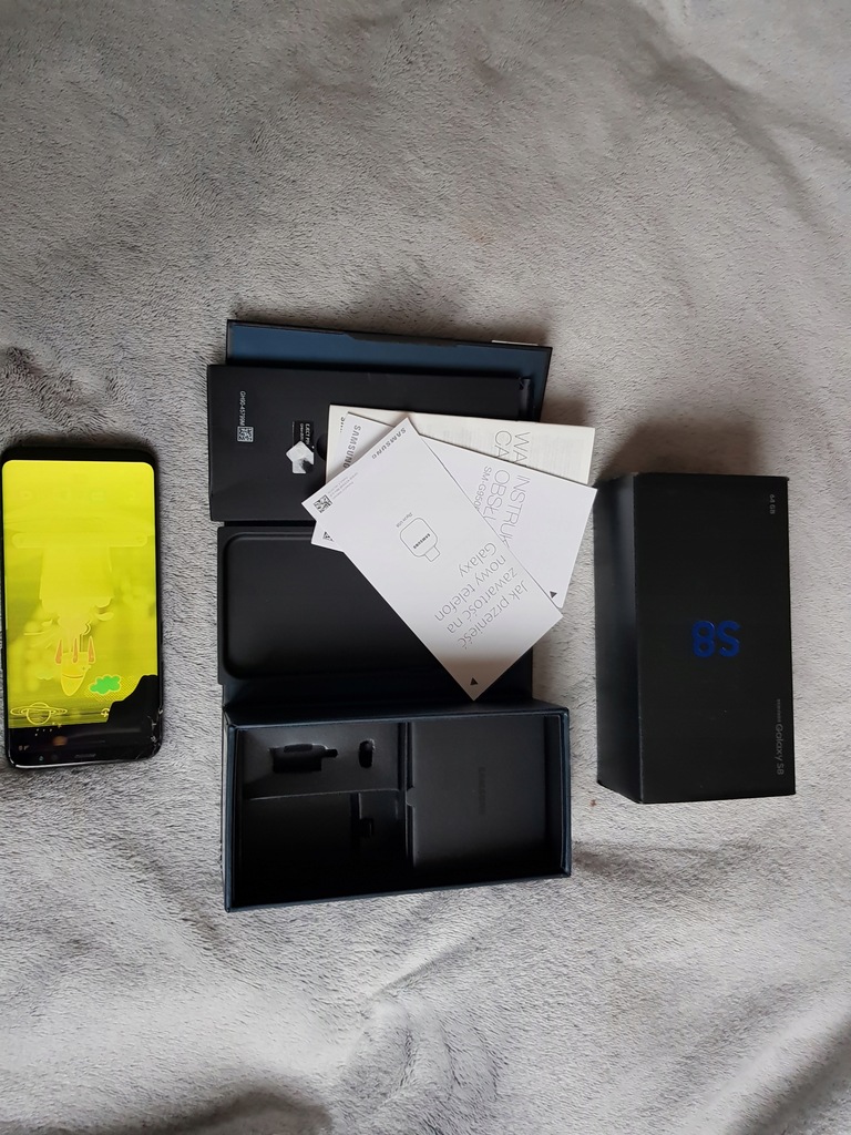 Samsung Galaxy S8 4/64 GB czarny uszkodzony