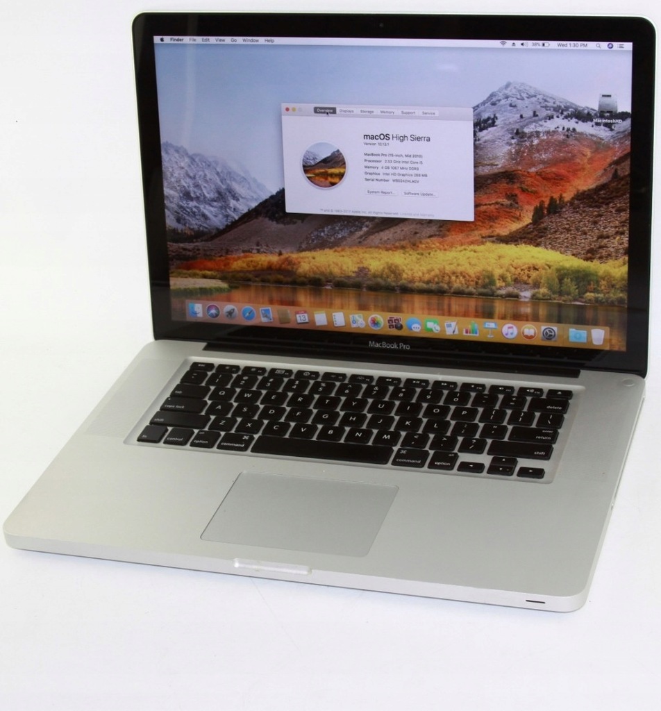 Купить APPLE MACBOOK PRO 15 дюймов 2009 г. A1286 C2D 4 ГБ 500 ГБ: отзывы, фото, характеристики в интерне-магазине Aredi.ru