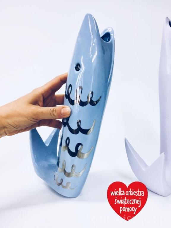 Wazon Ryba projekt ENDE ceramics