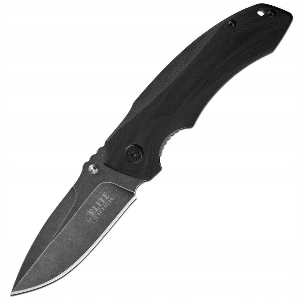 Nóż składany Master Cutlery Elite Tactical Spring Assisted Knife z klipsem
