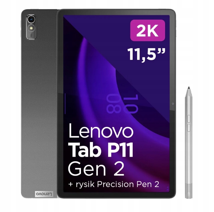 Tablet Lenovo Tab P11 (2nd Gen) 11,5" 4 GB / 128 GB szary +Precision Pen