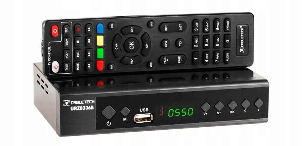 OUTLET Tuner Dekoder DVB-T2/C HEVC H.265 Cabletech