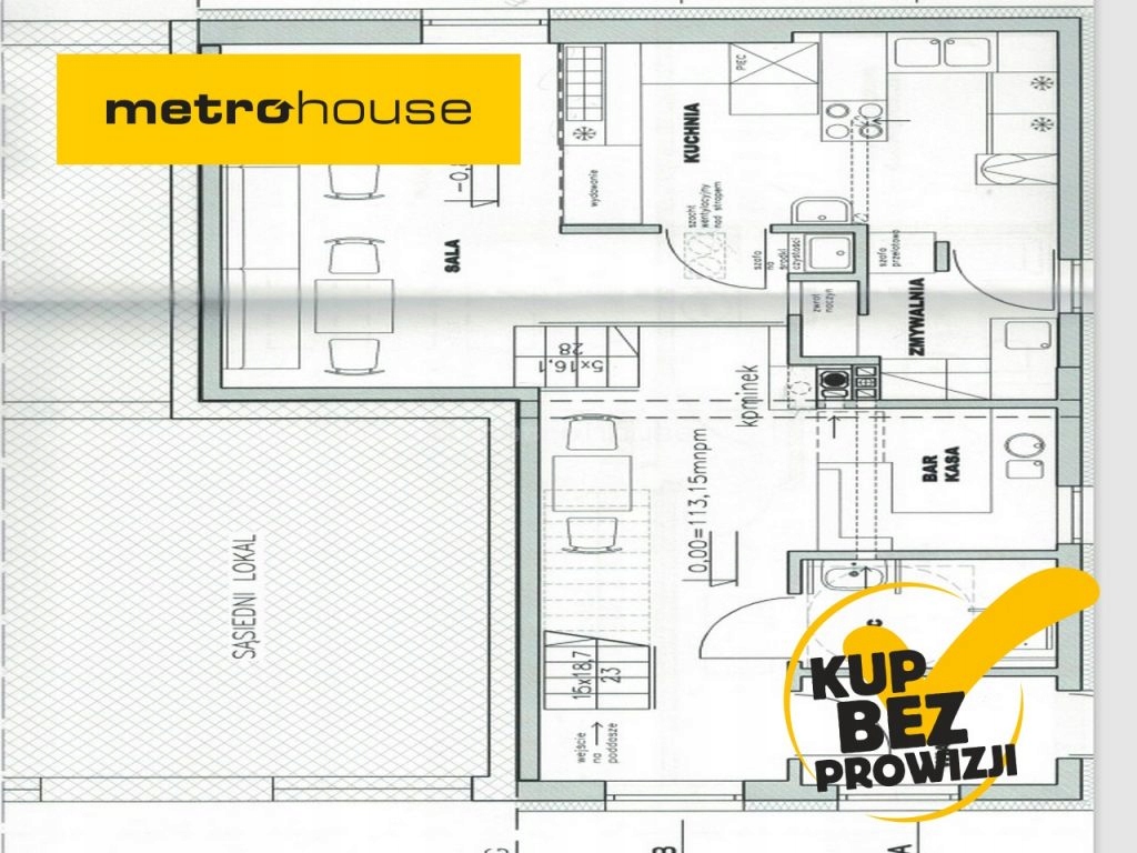 Lokal gastronomiczny, Sulmin, Żukowo (gm.), 77 m²