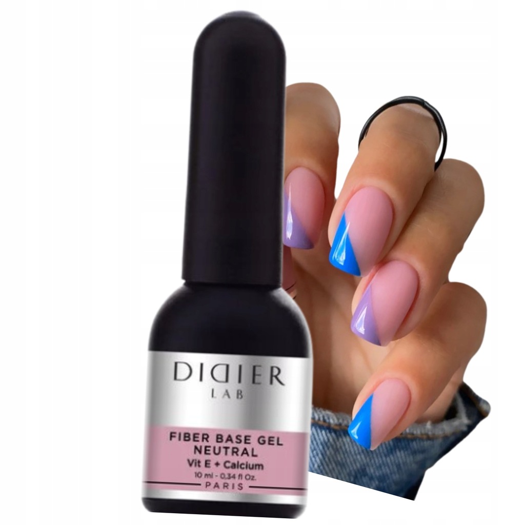 Didier Lab FIBER BASE GEL Baza WITAMINOWA do paznokci NEUTRAL 10ml