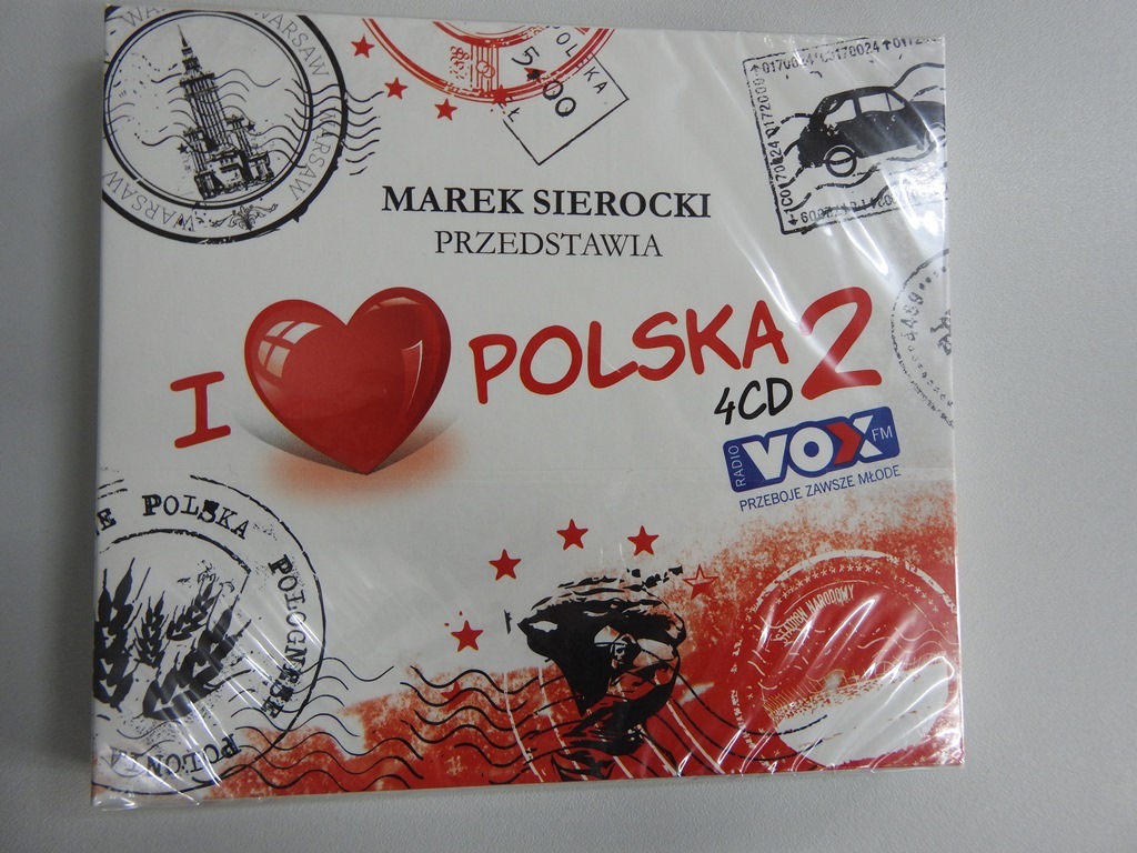 Marek Sierocki przedstawia I love Polska 2. 4 CD