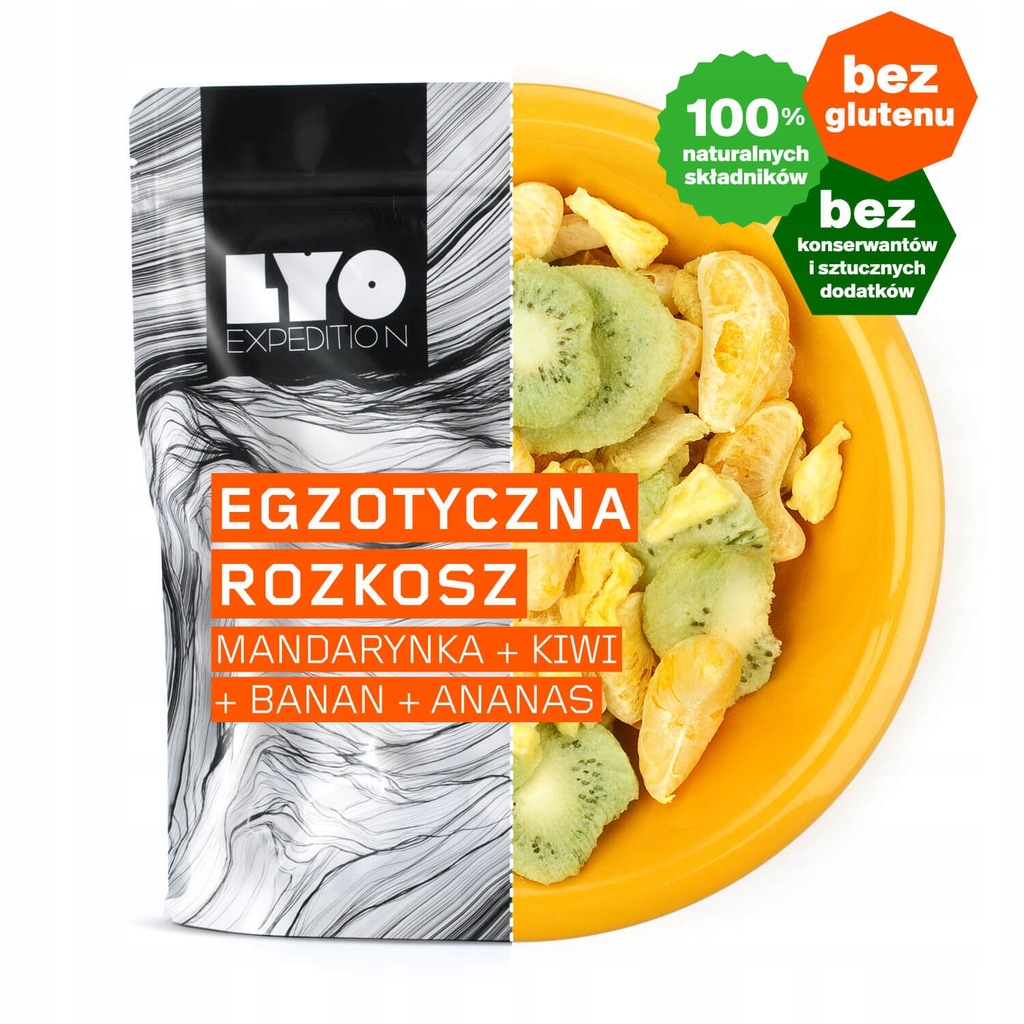 Mieszanka owoców egzotycznych Lyo Food