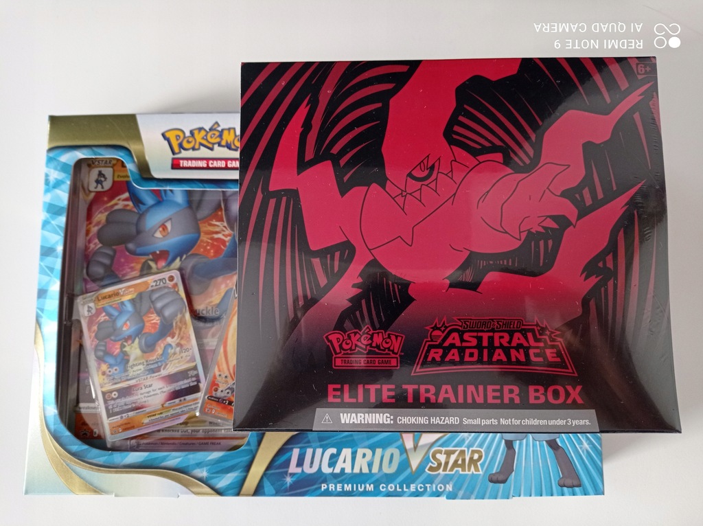 Astral radiance ETB & Lucario VSTAR box