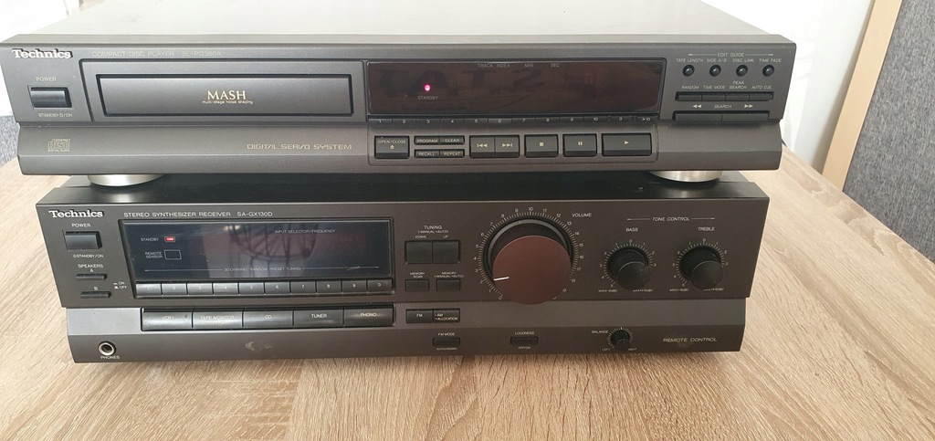 AMPLITUNER TECHNICS SA-GX130D + TECHNICS SL PG360A