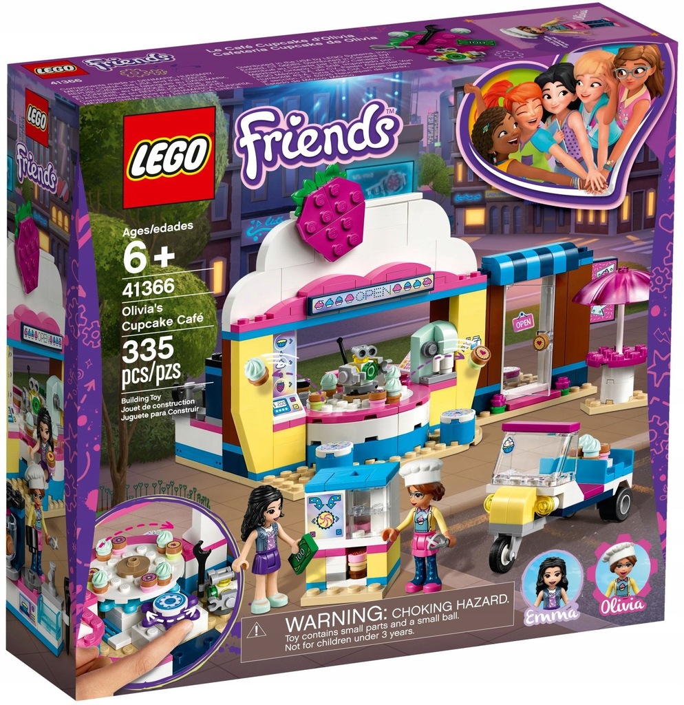 Купить LEGO FRIENDS Магазин капкейков Оливии (41366): отзывы, фото, характеристики в интерне-магазине Aredi.ru