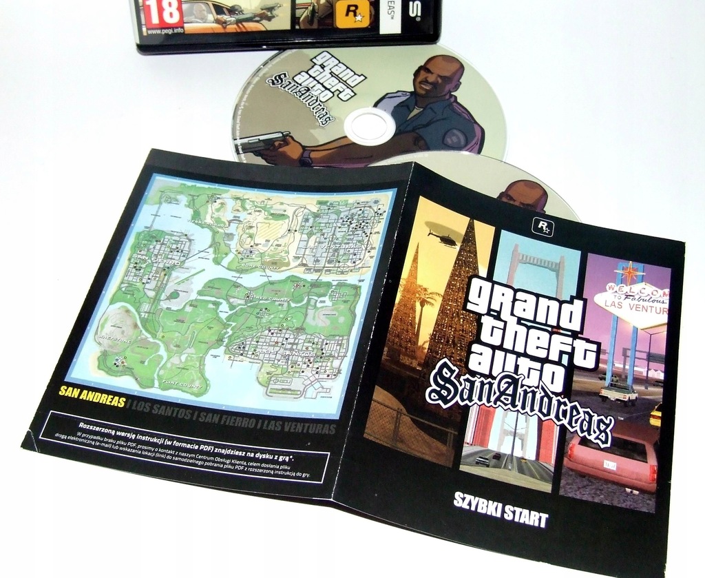 Купить GTA GRAND THEFT AUTO - САН-АНДРЕАС [PL]: отзывы, фото и ...