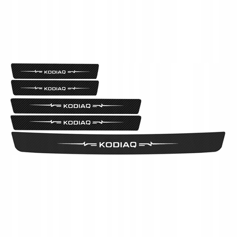 5PCS Naklejka progi drzwiowe Skoda KODIAQ