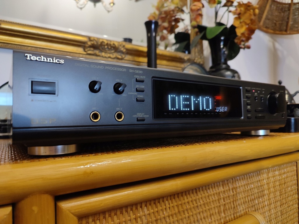 Korektor-Procesor Technics SH-GE90 + kable audiofi