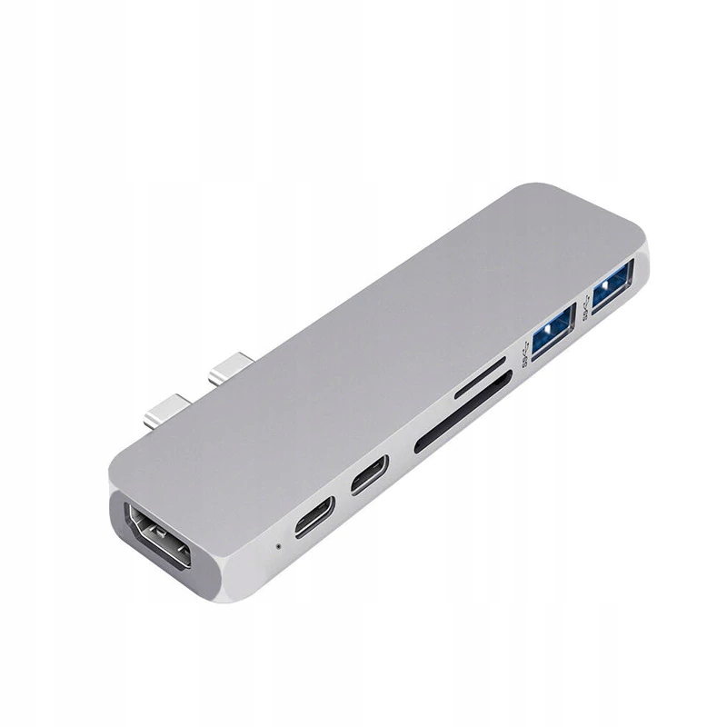 Купить Адаптер HUB 7in1 USB-C HDMI SD Macbook Pro / Air: отзывы, фото, характеристики в интерне-магазине Aredi.ru