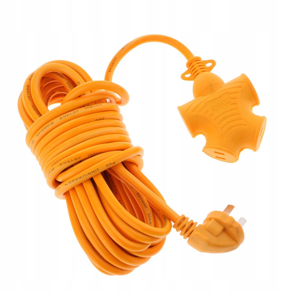 Gniazdo (z przewodem 10 m), 220 V 10 A, do domu/bi