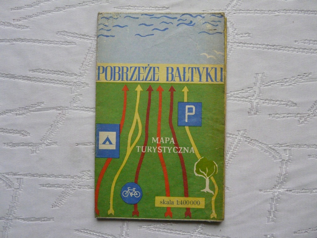 Pobrzeże Bałtyku mapa turystyczna Praca zbiorowa