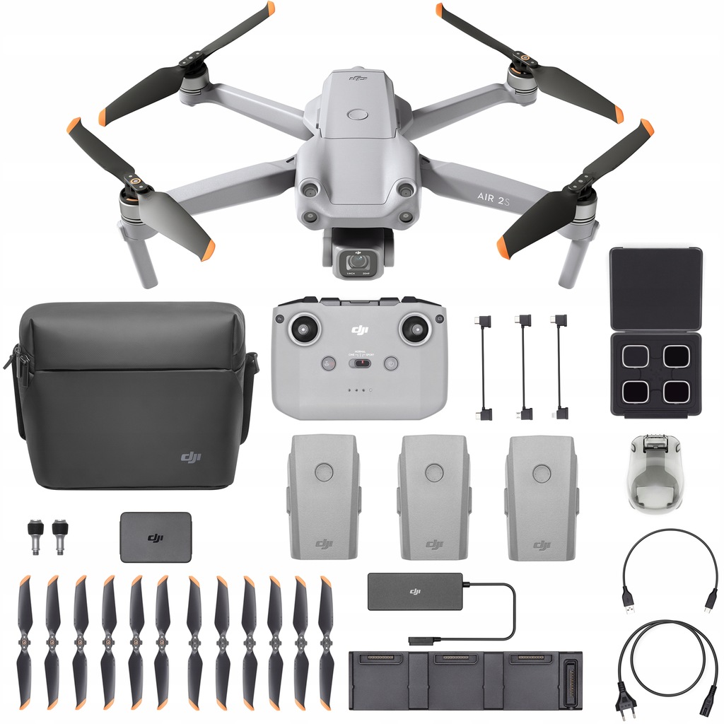 Купить DJI Air 2S (Mavic Air 2S) Комбинированный дрон Fly More: отзывы, фото, характеристики в интерне-магазине Aredi.ru