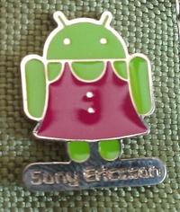Pins Android a raczej Androidka :)