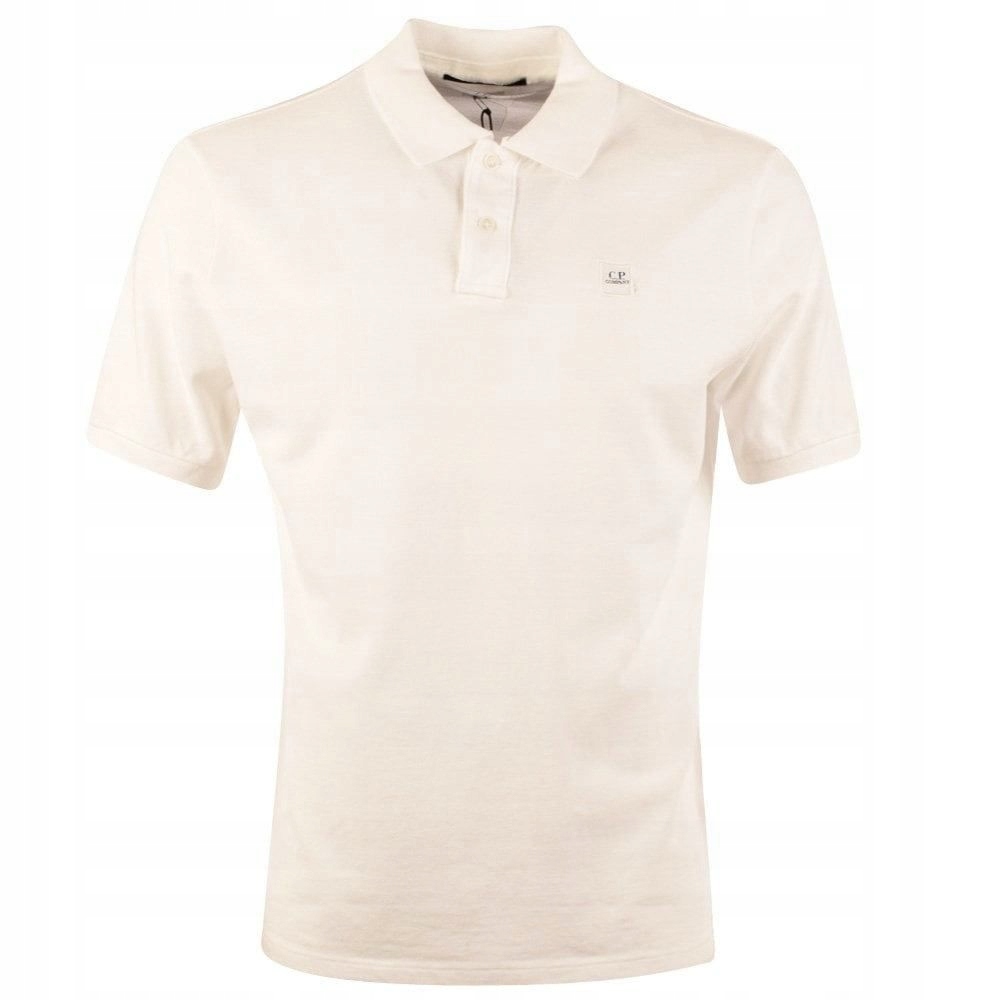 CP COMPANY MĘŻCZYZN BIAŁY KOSZULKI POLO 3XL INT