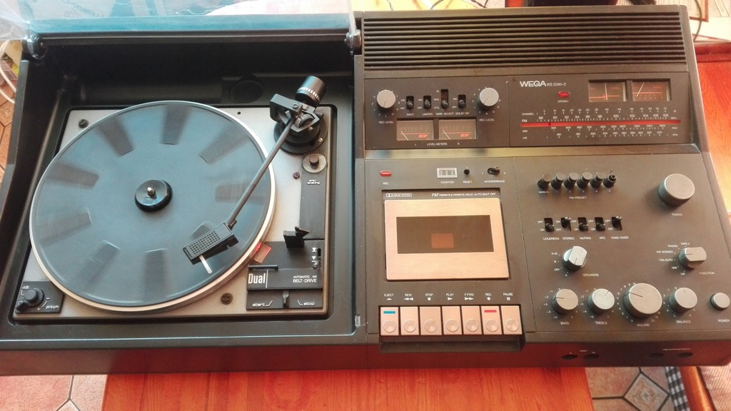 STUDIO WEGA KS 3341-2 GRAMOFON DUAL 481