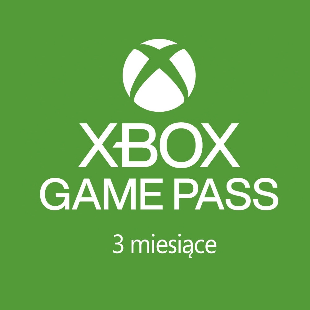 Xbox Game Pass - 3 miesiące kod aktywujący