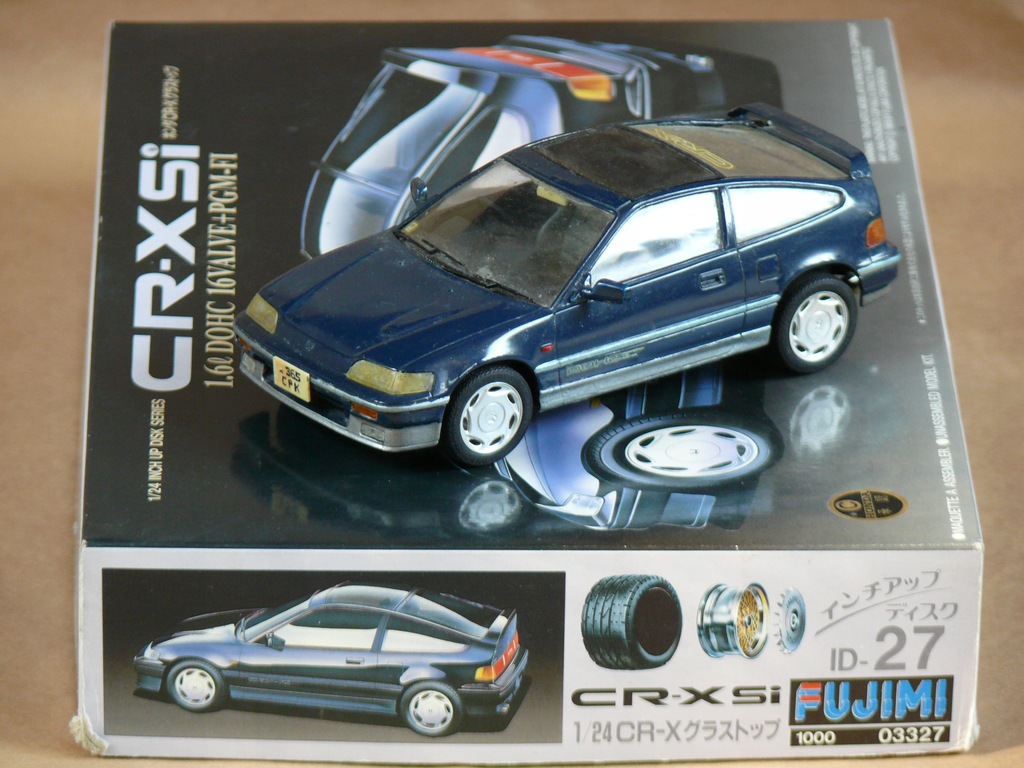 Fujimi Honda Civic CR-X Si - model do sklejania 1:24, lata 90-te
