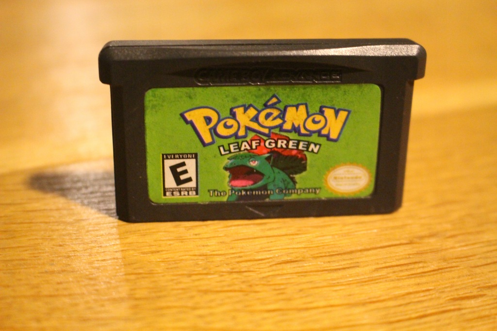 Pokemon Leaf Green GameBoy Advance GBA Game Boy