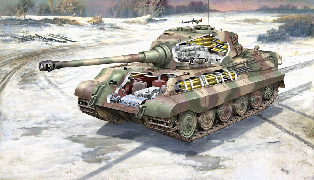 Купить НАБОР ДЛЯ МОДЕЛИРОВАНИЯ REVELL 03275 TIGER II AUSF.B 1:35: отзывы, фото, характеристики в интерне-магазине Aredi.ru