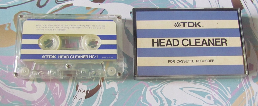 Kaseta magnetofonowa TDK HC-1 czyszcząca HEAD CLEANER Made in Japan