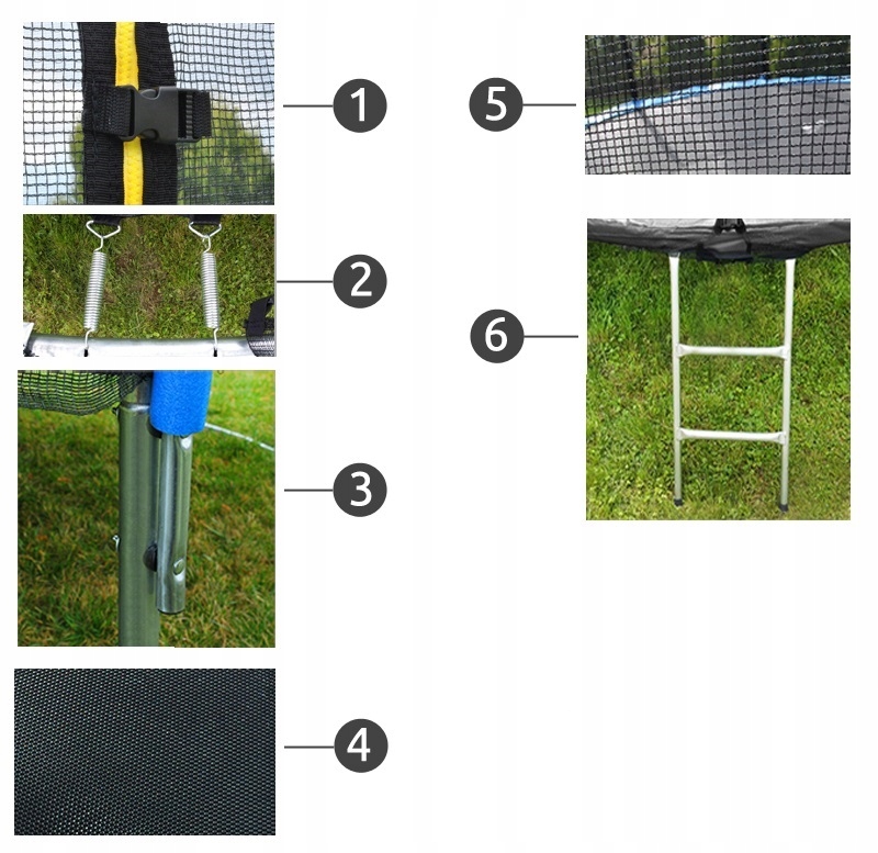 Купить Садовый батут 180-183 см, 6-футовая сетчатая лестница: отзывы, фото, характеристики в интерне-магазине Aredi.ru