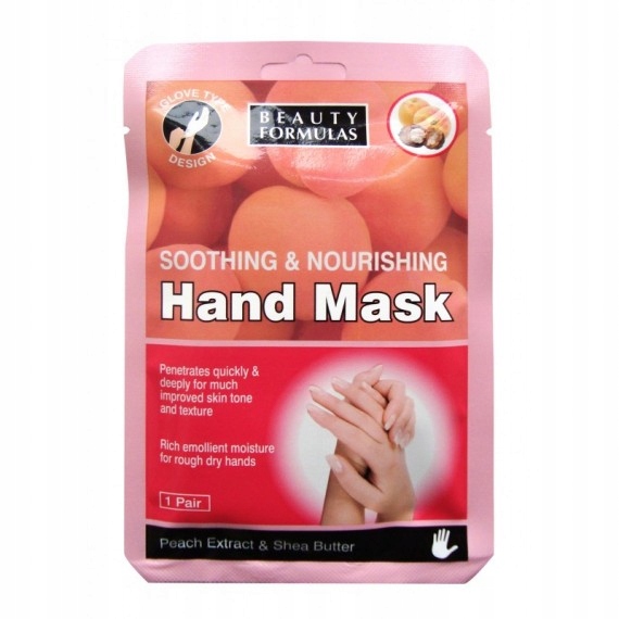 Beauty Formulas odżywczo-kojąca maska na dłonie 1