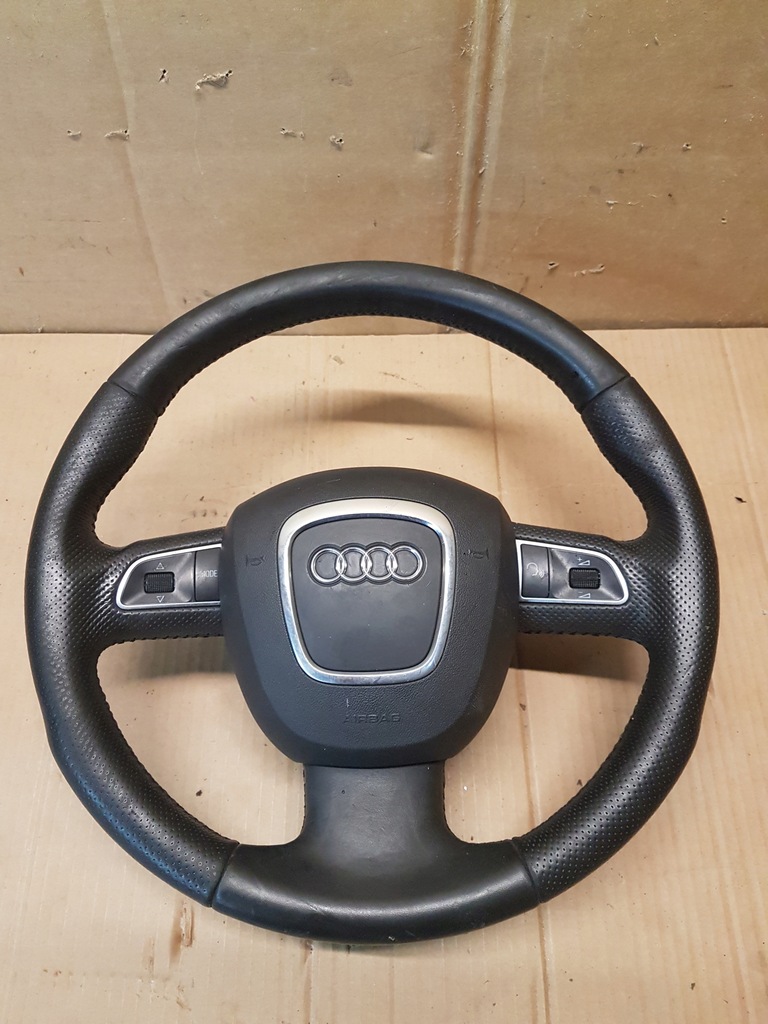Kierownica Audi A4 B8 TRÓJRAMIENNA SKÓRA S-LINE