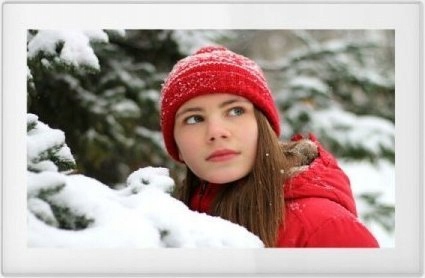 Ramka cyfrowa Denver Frameo PFF-1021 biała