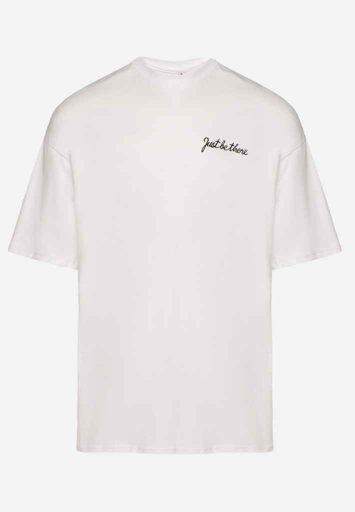 Born2Be Biała Koszulka męska XL T-shirt