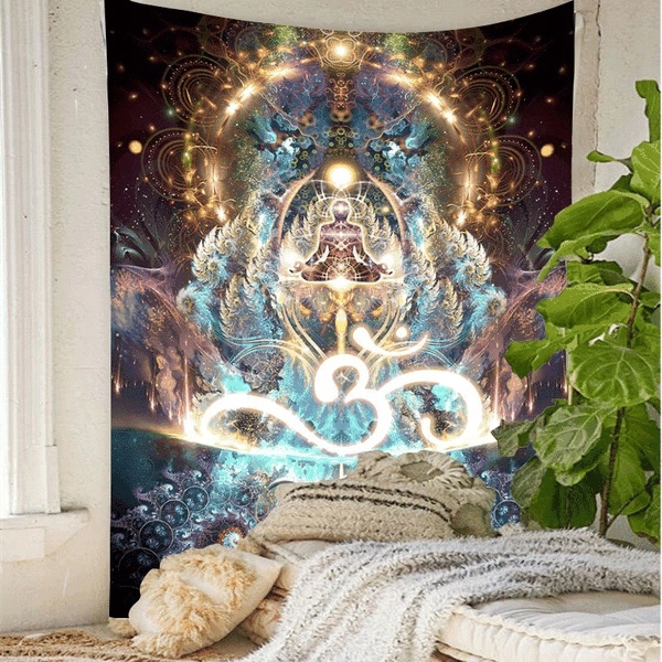 Tapestry Gobelin Arras na ścianę MANDALA AYA MEDI