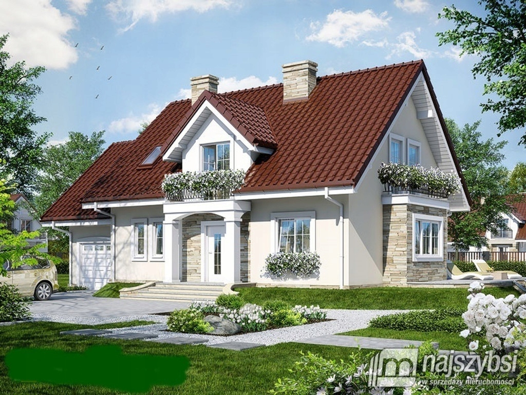 Dom, Rurzyca, Goleniów (gm.), 160 m²
