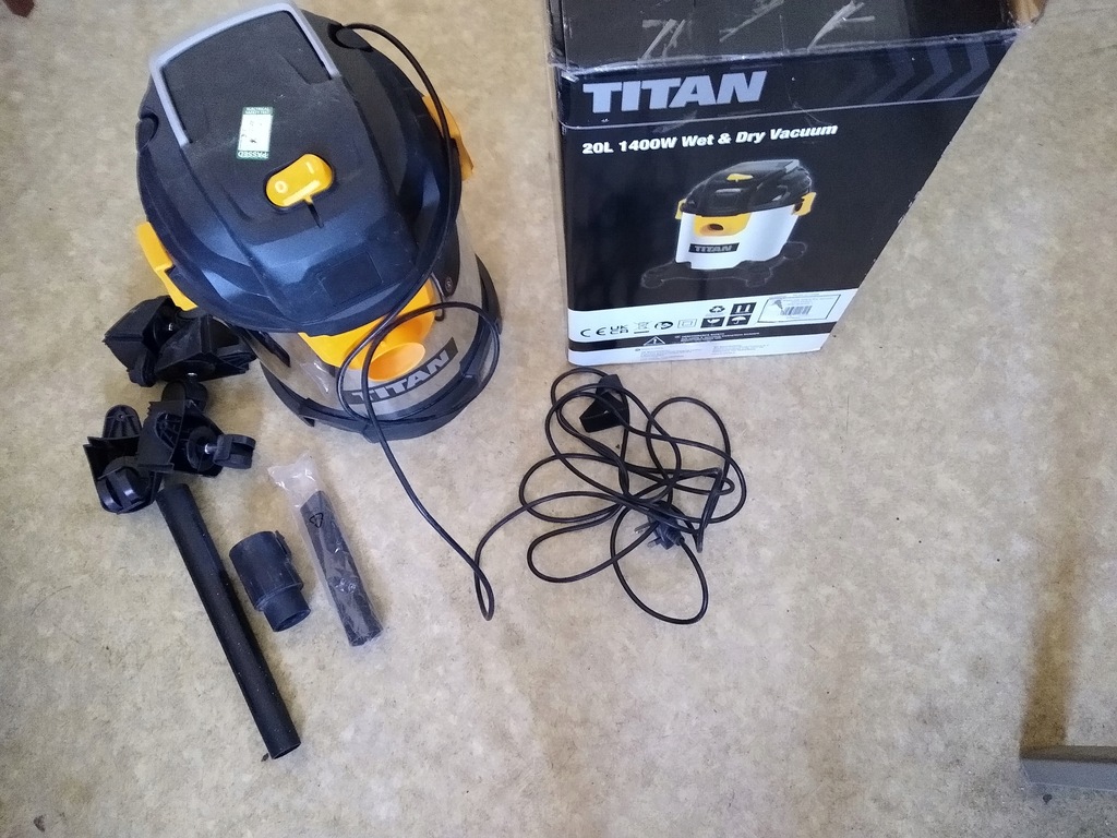 SPARES2GO Kit D'outils De Tuyau De Rechange Pour Aspirateur Titan